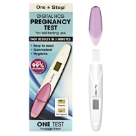 Одношаговый цифровой тест на беременность
