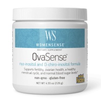 Мио-инозитол и D-хиро-инозитол, OvaSense, Womensense, Natural Factors, 129г