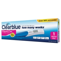 Clearblue цифровой тест на беременность с считывателем недель