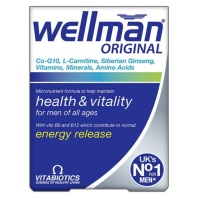 Vitabiotics Wellman Original витамины для мужчин, 30 таблеток